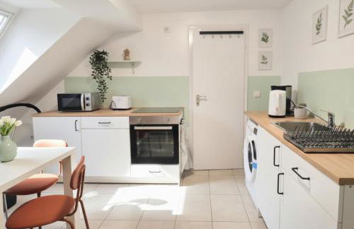 L21-Apartment Alsdorf, 3 Zimmer, 4 Betten, Standardisierte Ausstattung, ideal für Reisende, Pendler, Familien - Foto 3