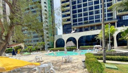 Flat 10 andar no Golden Beach acesso direto a praia - Photo 5, Garden view