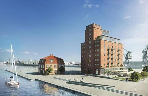 Appartment Ferienwohnung mit großer Terrasse Ohlerich Speicher Wismar - Foto 7