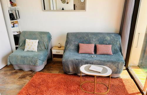 STUDIO POOL HOUSE 2 ETOILES VUE MER PANORAMIQUE AMAZING SEA VIEW WIFI LINGE LINEN INCLUS AIRCONDITIOn - Foto 5