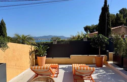 A 5 min à pied de la plage et 10 min du port, T2 vue mer avec vaste terrasse et parking privé - prestations haut de gamme - Foto 29