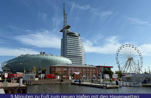 Captain's Nest - Stilvoll und modern, zentral in Hafennähe, inkl 2 Parkmöglichkeiten, 4 Schlafbereiche, 2 WCs, Arbeitsplatz, kleiner Balkon - Foto 48