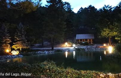 La cabaña del lago en ZAFIRO LAGUNAZO Parque Natural del Río Mundo - Foto 8