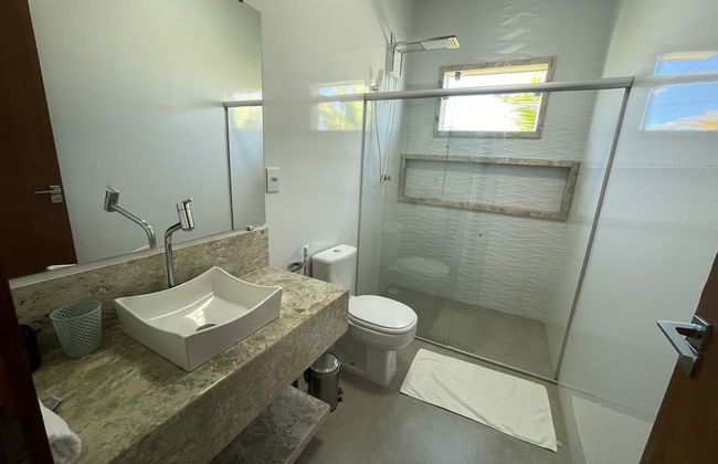 Casa COMPLETA com Piscina 1 Min da Praia - Foto 19