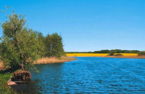 "Goldenes Haus am See mit Boot" - Foto 20