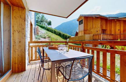 New - South-facing terrace, parking, 300 m slopes - Foto 8