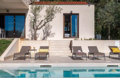 Mediterrane Steinvilla mit Privatpool, toller Aussicht, starkem WiFi, BBQ - Foto 26