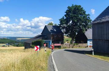 Ferienhaus VILLA ZAUBERBLICK am Rennsteig Frankenwald FREISTEHEND naturnah HUNDEFREUNDLICH eingezäunt - Foto 70