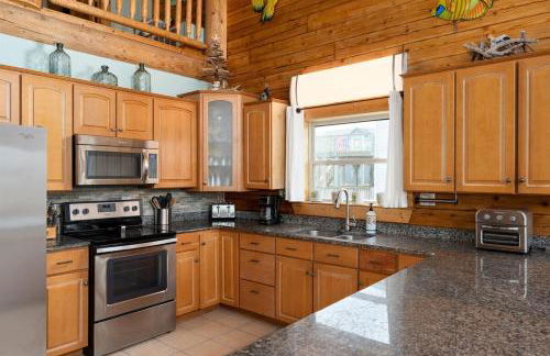 Boomerang- Oceanfront Log Cabin in North Topsail - Foto 41