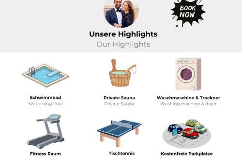 Cosy Getaway mit Schwimmbad und Sauna - Foto 27