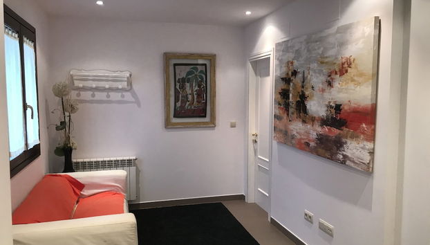 Sala de estar do lobby