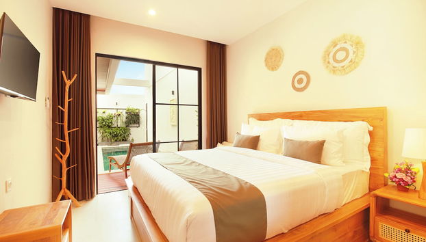 The Canggu Dome 2-Roof Top Villa - Foto 3, Habitación