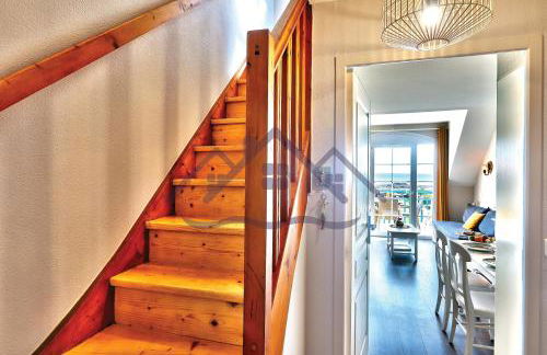 LocaLise au Guilvinec - A22 - Belle vue sur la mer, la piscine et le jardin - Tout à pied, plages, port, centre, commerces, marché - Wifi inclus - Animaux bienvenus - Linge de lit inclus - Foto 19