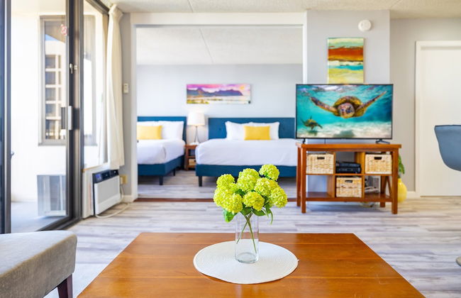 Diamond Head and Ocean views with King Bed and Parking - Foto 7