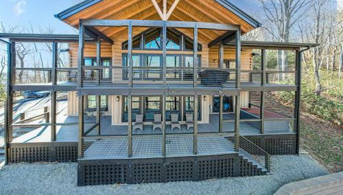 Luxury Log Cabin with lake view - Foto 2