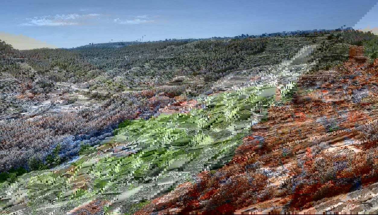 Vista durante le visita guidata di Alcalá del Júcar