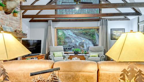 Hidden Gem Falls Cabin with Creek and Game Room - Foto 4