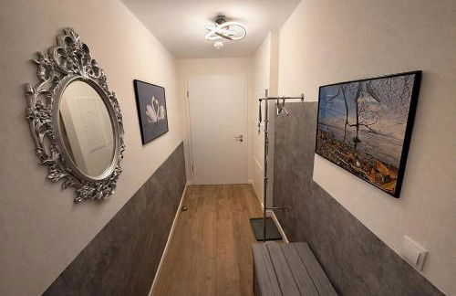 Elegantes & modernes Apartment NeLi mit Terrasse, 100m zum Hafen Röbel Müritz - Foto 8