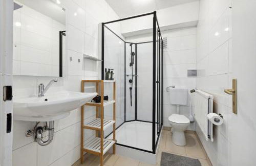 Große 80qm 3 Zimmer Wohnung, nahe Messe & Klinikum, 2x 55" Smart TV, Netflix, Keyless - Foto 6