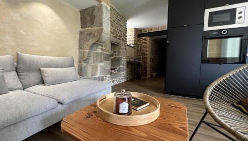 Le Duclos, appartement rez-de-jardin Dinan centre - Foto 4