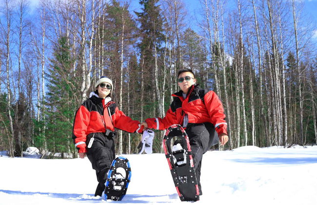 Paseo con raquetas de nieve + Pesca en el hielo - Foto 2