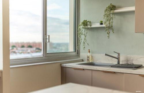 Toulouse Appartment 3 bedrooms balcony panoramic view - 10 min Train station & Metro - Foto 15