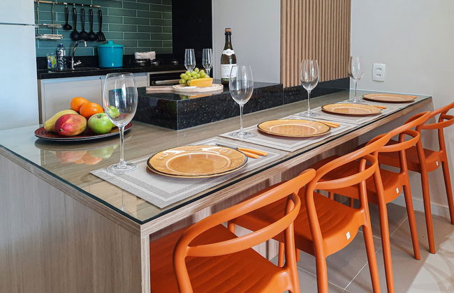 Beach Way Charmoso Pé na Areia 2 quartos 6 pessoas By DM Apartments - Foto 19