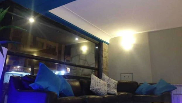 Zona de estar del vestíbulo