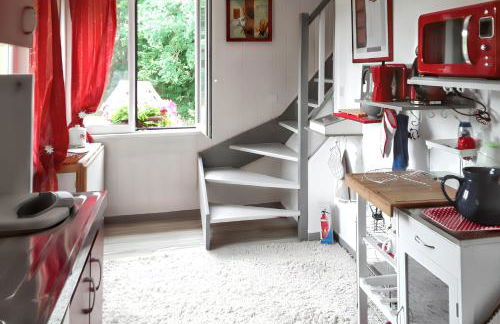 Appartement cosy aux Authieux Papion 15 m² avec jardin privatif - Foto 1