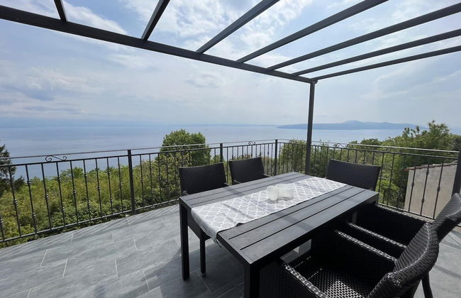 Splendid Holiday Home With Panoramic Sea Views Moscenicka Draga - Foto 15