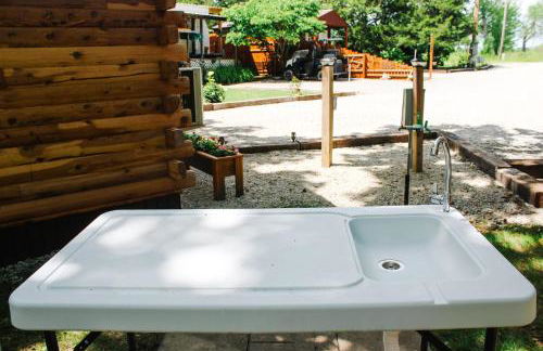 #3 - Amish Built Log Cabin Fishing Hunting Camping cabin - Foto 25