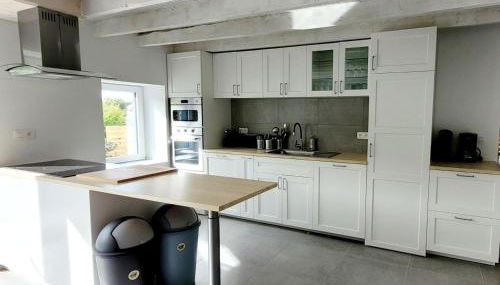 Gîte des Rondins - Foto 5, stove, dishwasher