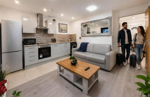Sidemersey Livings - Relaxing Central Tailored Apartment with Free Parking, French Balcony - Foto 3