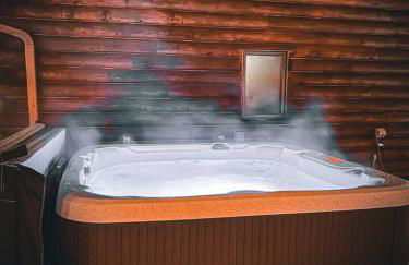 Luxe Spa Cabin: Hot Tub + Sauna + Fire - Foto 25