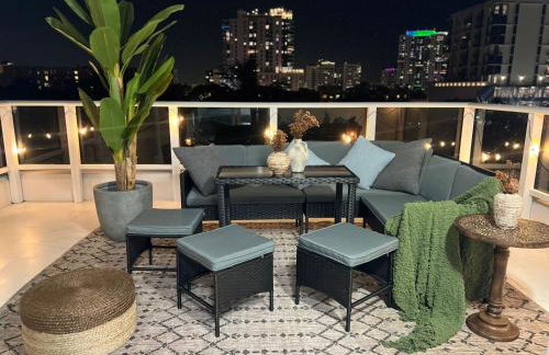 MIAMI WOOD APART HOTEL NEW 2025 - PRIVATE TERRACE - Parking - Beach 5 min - Foto 26