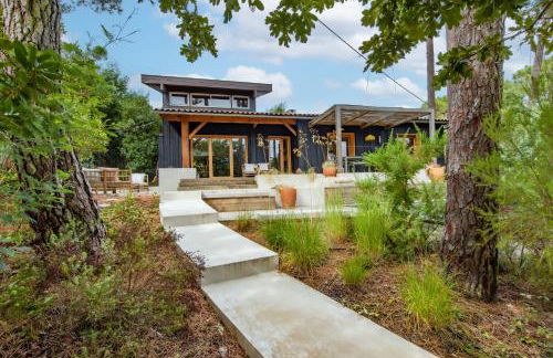 Villa Cap-Ferret, vue bassin-pinède - Foto 32