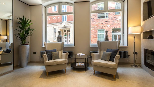 Sala de estar do lobby