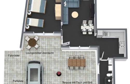 KAMINGO - 2 Apartments, Zentral mit gemeinsamer Terrasse, max 12 Pers - Foto 30