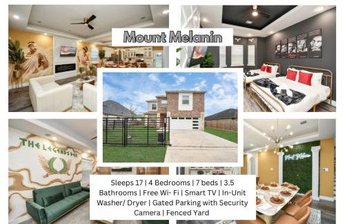 Mount Melanin Spacious 4BD Home Sleeps 17 - Near NRG Stadium - Foto 1