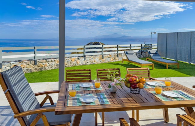 Gianna s Panoramic Seaview Twin Villas With Pools - Foto 66