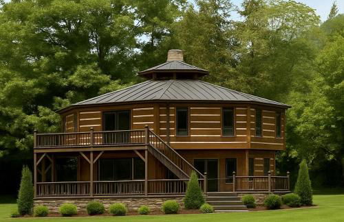 Upscale Rustic Cabin Surrounded by Spacious Pennsylvania Countryside near Pine Creek Gorge - Foto 1