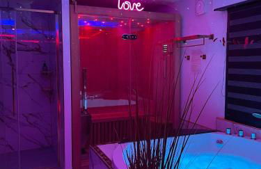 L'Aurore Love Room de prestige jacuzzi sauna piscine chauffée cuisine - Foto 2