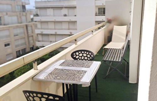 T2 centre, plage à 2 minutes, parking - Foto 5