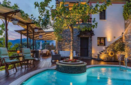 Aenaon Villa with Private Pool Panoramic view - Foto 59