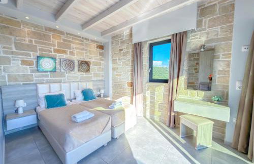 Paleokastro Villas with Private Heated Pool, Top Views - Next To Center - Top WiFi - Photo 42