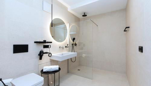 Ferienwohnung Zur Nordalb - Foto 5, towels, Shower