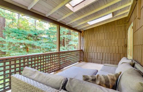 13 Mi to Beach! Forest Brook Creekfront Cabin - Foto 21