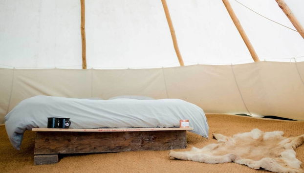 Stunning Cornish Tipi With sea Views - Foto 3, Quarto