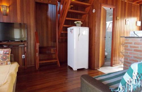 Chalé aconchegante Brotas SP + Área Rústica privativa + Ar condicionado - Foto 25