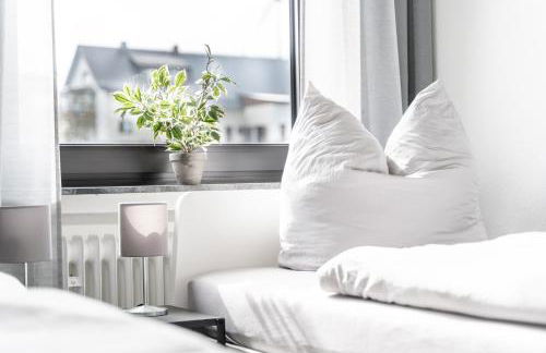 MR Living I moderne Apartments mit Einzelbetten, voll ausgestattete Küche, WLAN, Parkplatz I DR01, DR02 - Foto 8